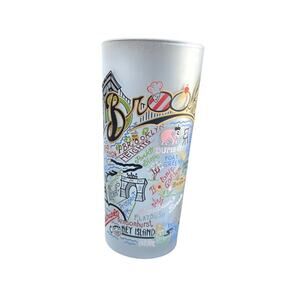 catstudio Brooklyn New York 6" Graphic Drinking Glass